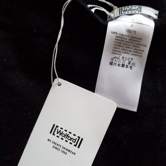 NWT Wolford Black Cashmere Flared Pants Size S / US 26 - Picture 5 of 7